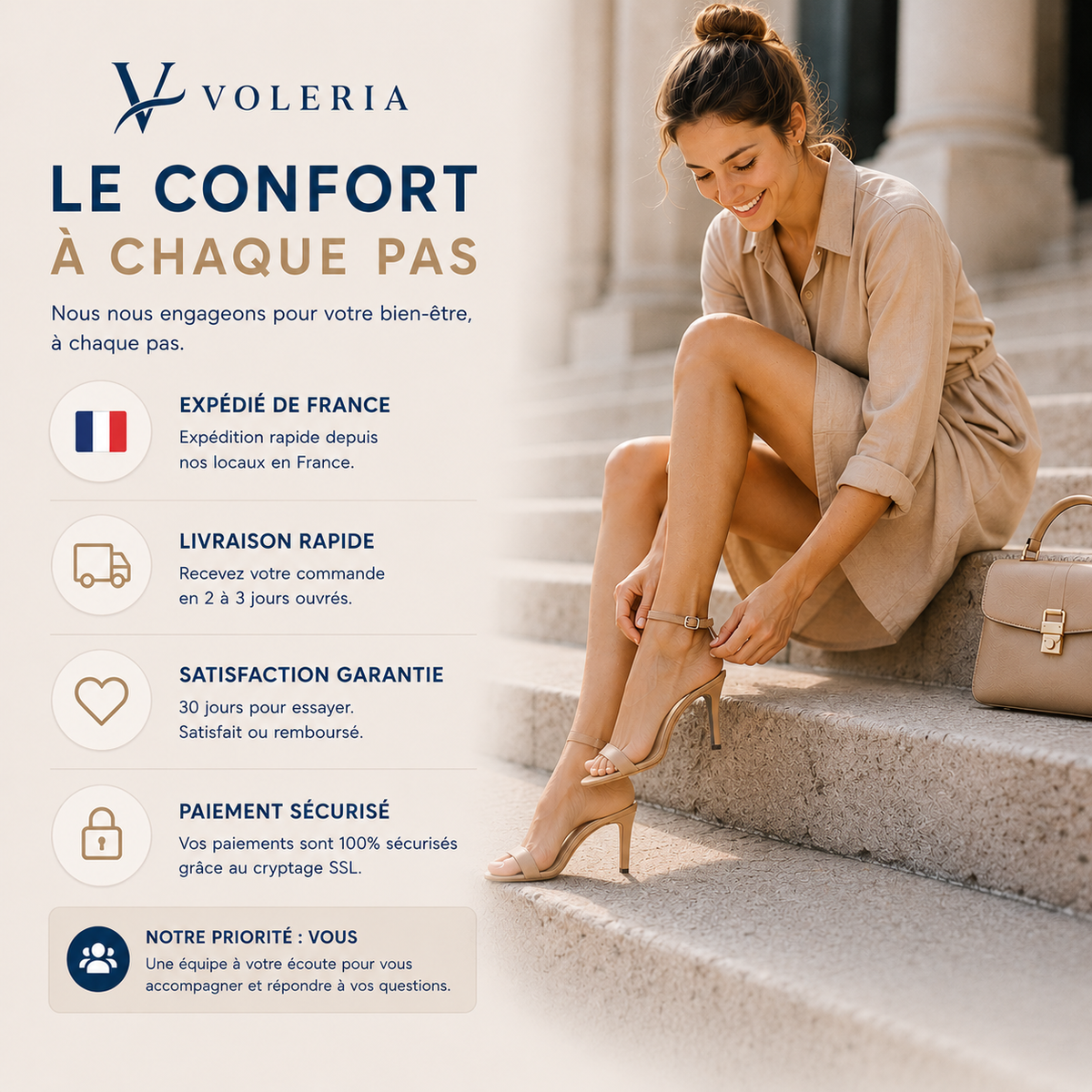 Coussinets Avant-Pied VOLERIA – Lot de 6 paires
