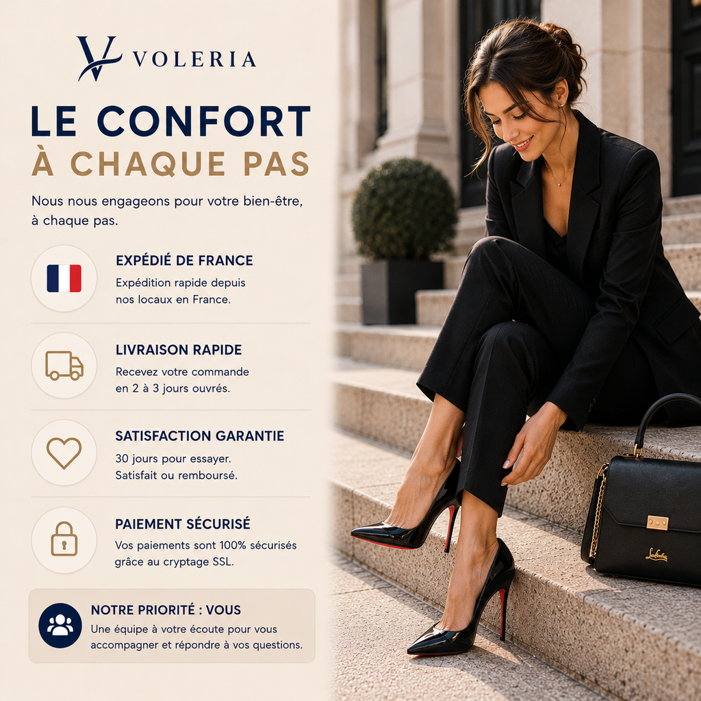 Coussinets Talon VOLERIA – Lot de 6 paires