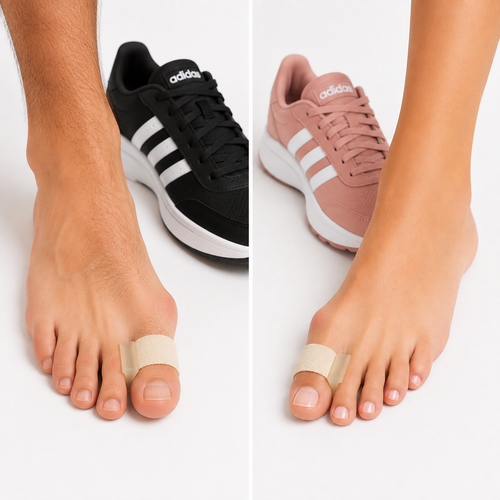 Correcteur Hallux Valgus VOLERIA – Paire d’écarteurs d’orteils