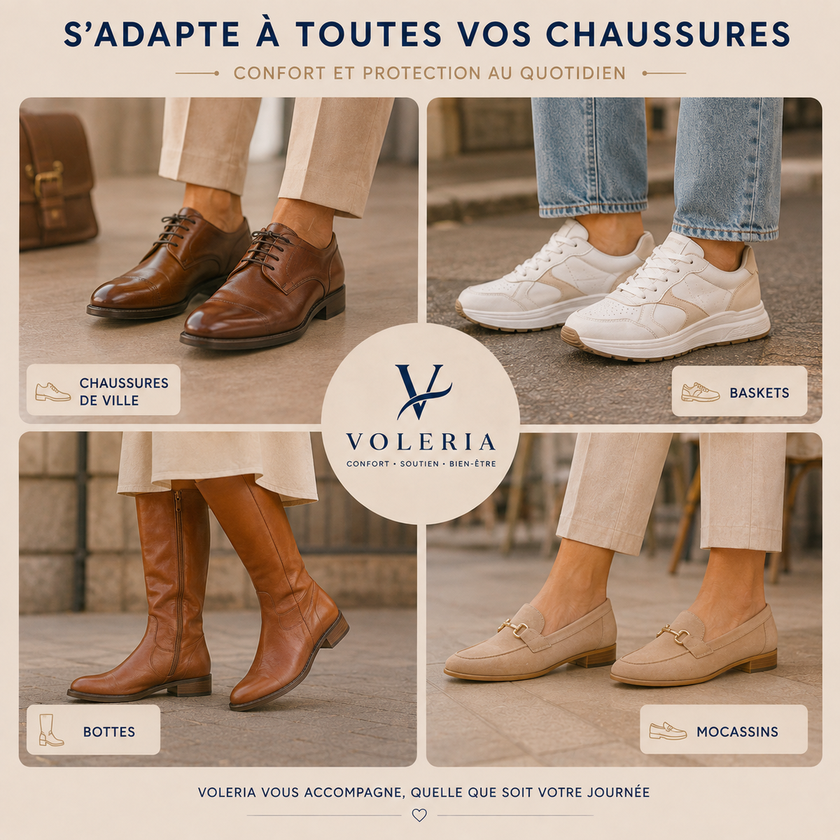 Correcteur Hallux Valgus VOLERIA – Paire d’écarteurs d’orteils