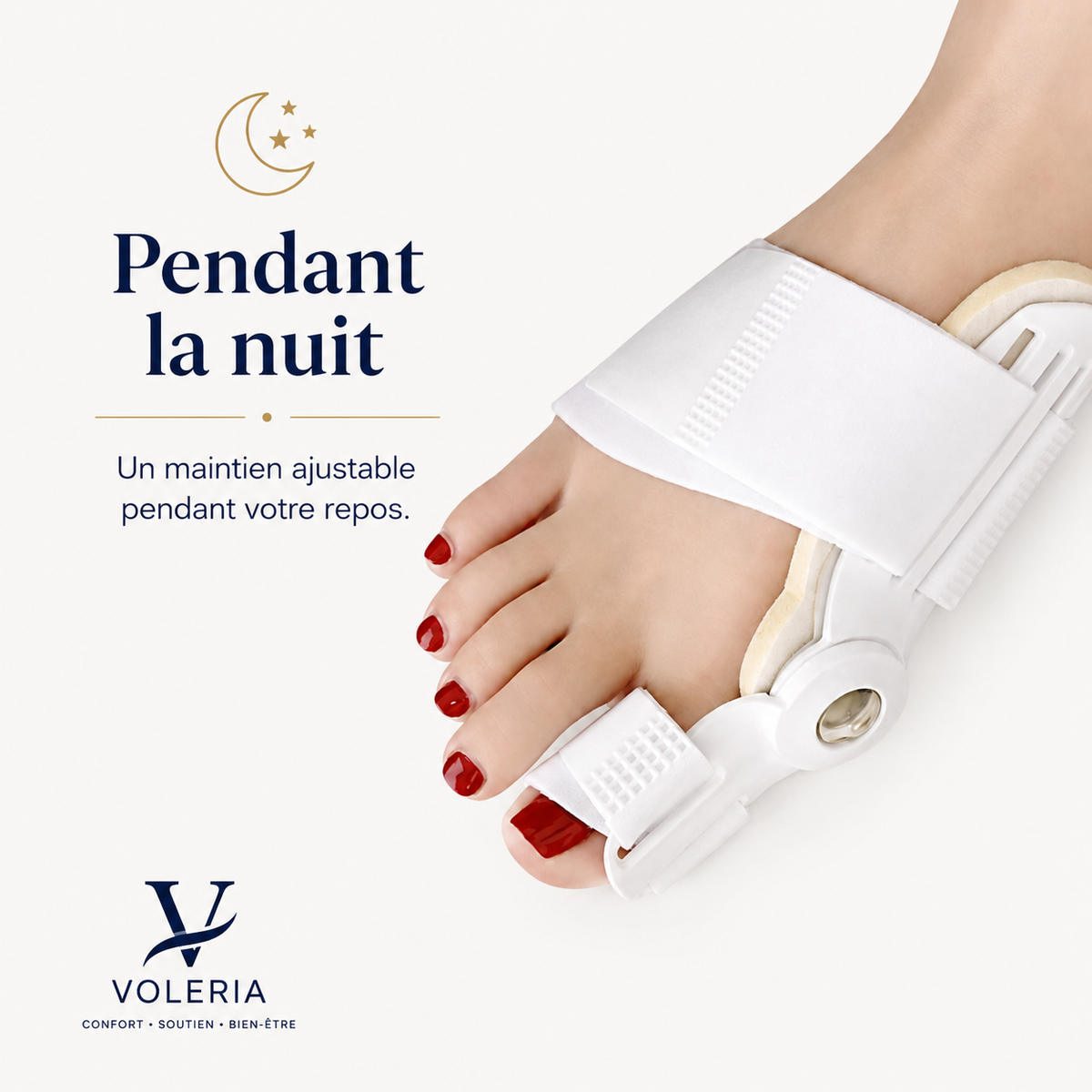 Pack Hallux Valgus – Routine Complète Jour & Nuit