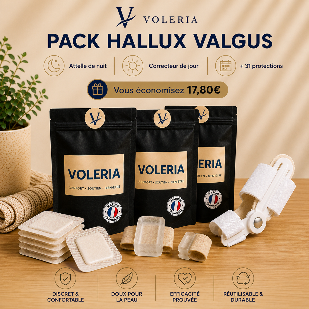 Pack Hallux Valgus – Routine Complète Jour & Nuit