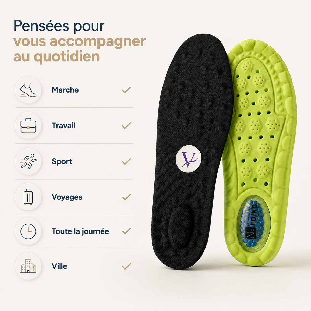 Semelles Orthopédiques VOLERIA